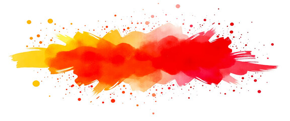 Vector abstract watercolor paint texture isolated brush ink background 