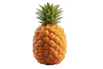 Pineapple fruit whole view