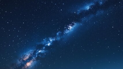 Fototapeta premium night stars with milky way