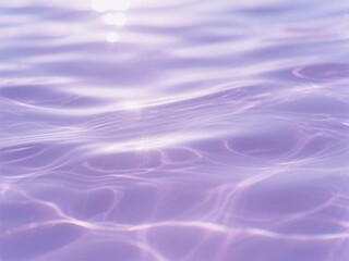 Purple Rippling Water