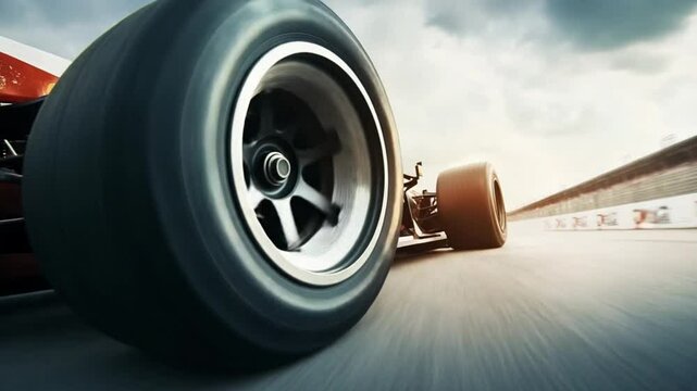 Formula 1 Race Car Speed Blur