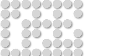 Grey tiles wall. round marble textures, ball tiles. Top view pavement circle block gray texture with seamless patterns floor background. Air Bubble wrap texture background. Textured Background.