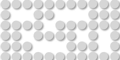 Grey tiles wall. round marble textures, ball tiles. Top view pavement circle block gray texture with seamless patterns floor background. Air Bubble wrap texture background. Textured Background.