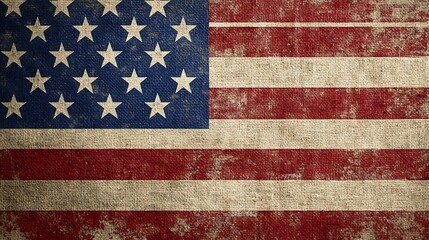 Memorial Day Poster. Remember and Honor. United States Flag.