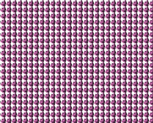 Vibrant Floral Pattern with Rounded Squares on a Light Blue Background