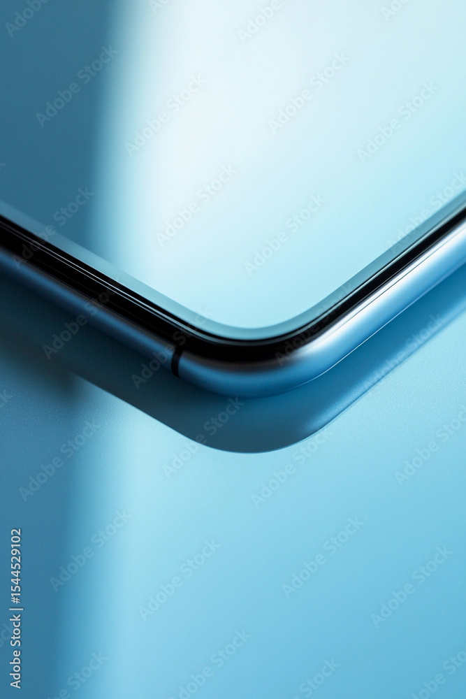 Poster Futuristic design with soft lighting and sleek edges Generative AI