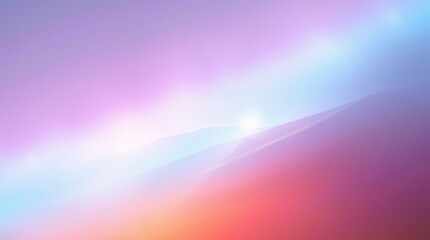 Dreamy Abstract Gradient Landscape