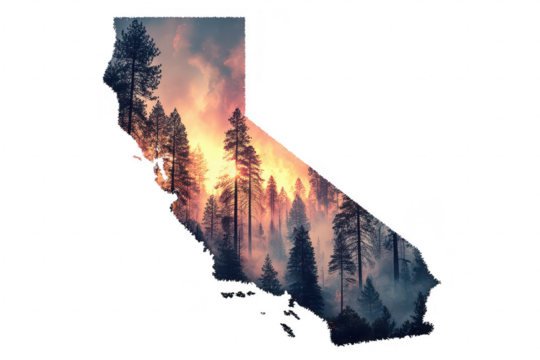 California Forest Fire Image