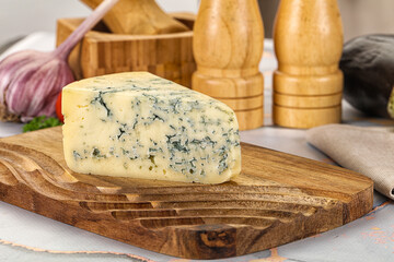 Dor blue cheese with mold