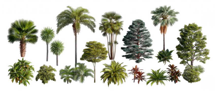 Tropical Trees Collection
