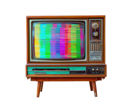Retro TV Static Display