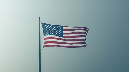 Memorial Day Banner. Remember and Honor. United States Flag. Logo Concept Design.