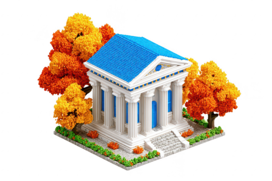 Autumnal Building Model