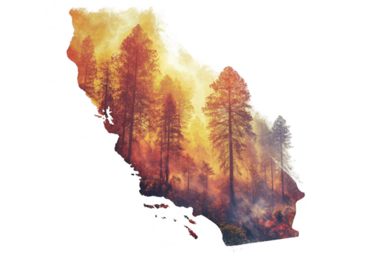 California Forest Fire Aftermath