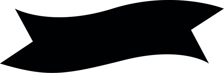 Illustration of download black ribbon banner vector illustration for graphic design and creative projects free use hundred px vector