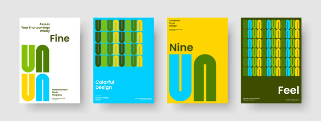 Naklejka premium Abstract Flyer Template. Isolated Business Presentation Layout. Creative Brochure Design. Banner. Poster. Background. Book Cover. Report. Newsletter. Leaflet. Portfolio. Handbill. Notebook
