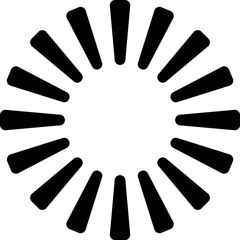 Illustration of abstract radial burst vector graphic design element sunburst ray light effect decorative starburst illustration vector