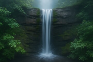 waterfall in the forest