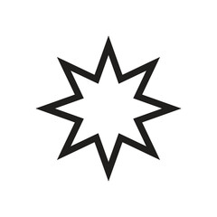 Obraz premium octagonal star