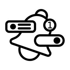 notification Line Icon