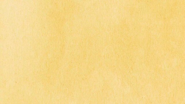Stop motion background video. Old yellow paper texture background animation. Background and copy space for text and images. Looping video.