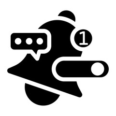 notification Solid icon