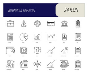 Business & Finance icons