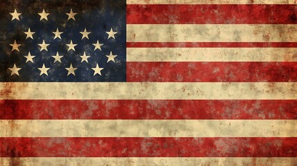 Fototapeta premium Memorial Day Banner. Remember and Honor. United States Flag. Logo Concept Design.