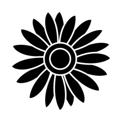 Flower icon vector. Garden illustration sign. Greenhouse symbol. Flower web icon. Conservatory symbol design for web and app.