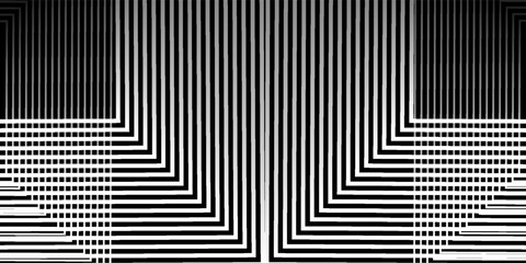 Abstract white techno background glowing 3D overlapping layers on dark space with x letter effect decoration.Eps 10.