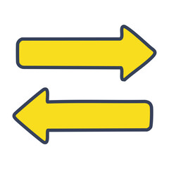 Dual Arrow Expand/Collapse Icon
