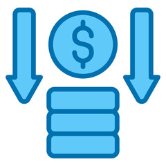 Cost Reduction Icon