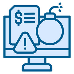 Obraz premium Debt Monitor Icon