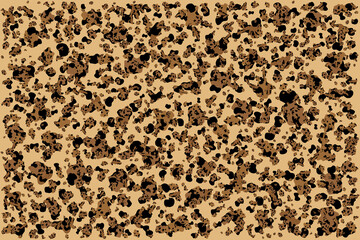 Special animal print design, clothing decoration	