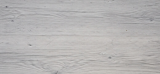 Faded wooden planks in light gray-white tones reveal detailed grain patterns, small dents, and real signs of natural surface aging.