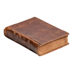 Obraz premium Isolated Antique Book on Transparent Background for Creative Projects