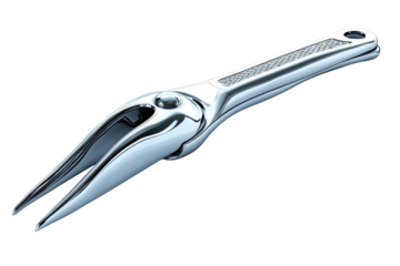 The Gleaming Silver Divot Repair Tool Ready to Restore Golf Greens symbol of a perfect swing on transparent background