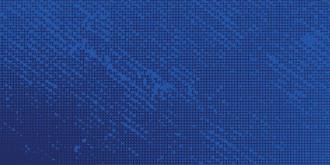 abstract halftone texture blue background in geometric style modern halftone