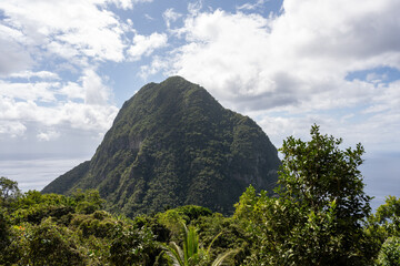 St.Lucia - Pitons - Wanderung - Tet Paul Nature Trail mit tollem Ausblick