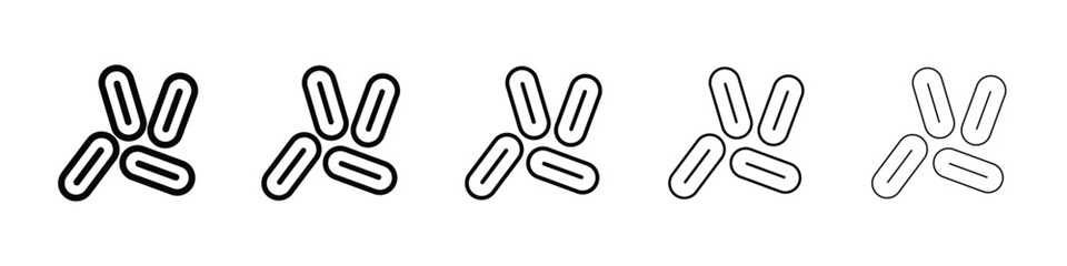 Yeast icon filled flat sign concept for web design.