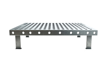 A strong platform ready for work the ultimate stage steel gray beauty the ultimate foundation on...