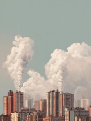 Toxic Skies Smoke Pollution in the Metropolis