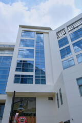 modern office building