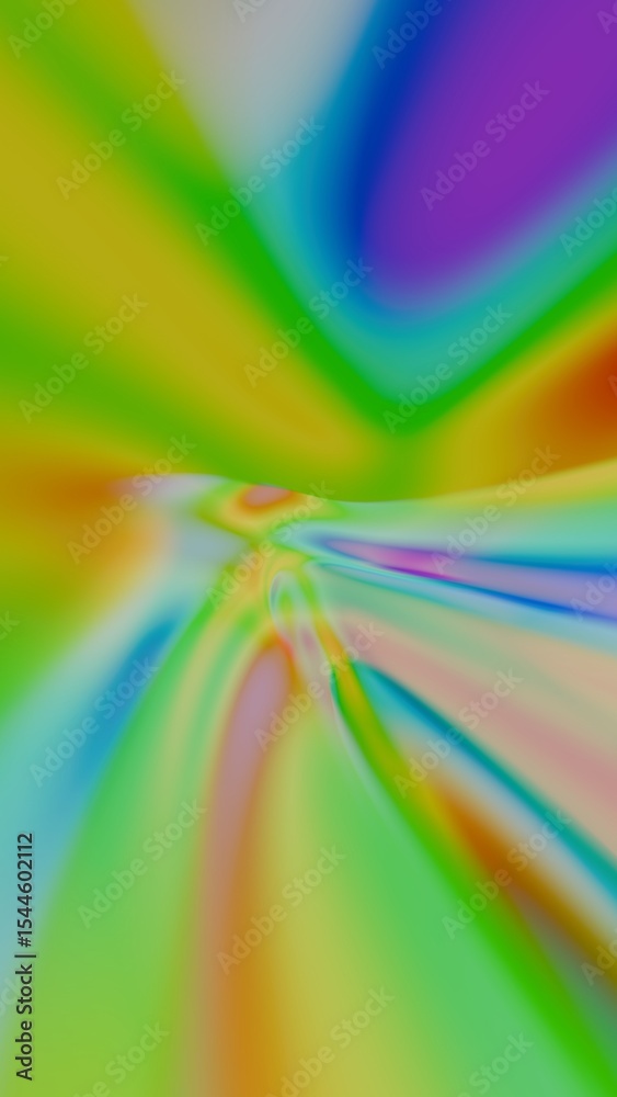 Poster a colorful background with a very circular pattern