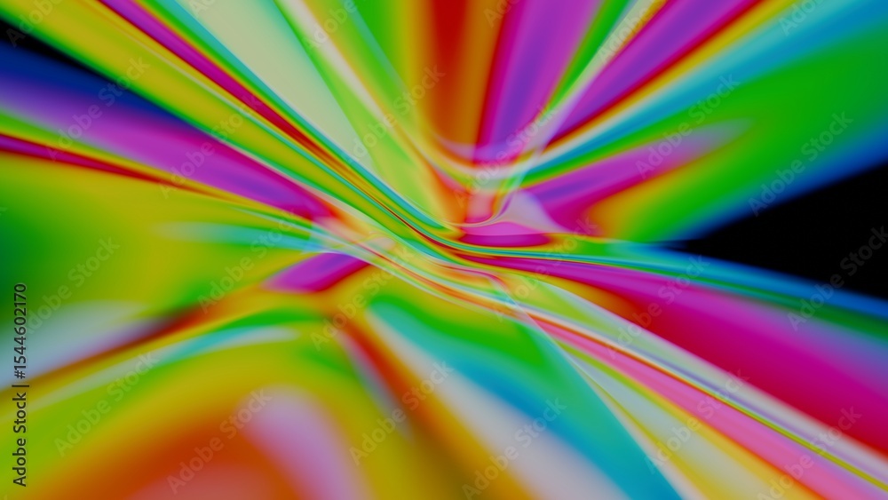 Poster a colorful abstract background with a black background