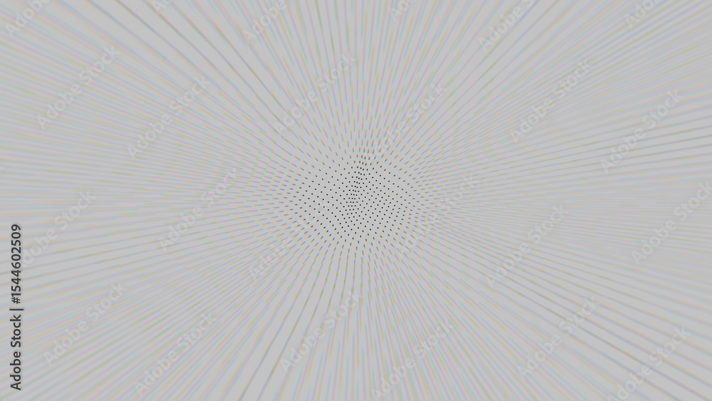 Poster a white background with a pattern of small circles