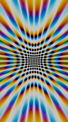 a colorful, abstract, psychedelicly, psychedelicly pattern