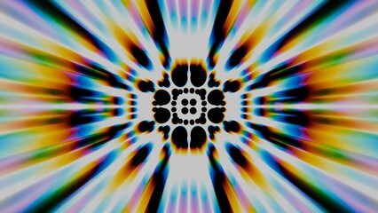 a colorful, abstract, psychedelicly, psychedelicly pattern