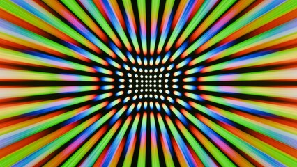 a colorful background with a large, colorful, circular pattern