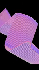 a computer mouse pad with a purple and blue pattern